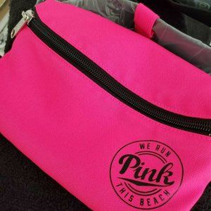 Victoria Secret Pink Crossbody in Rose and Black-New